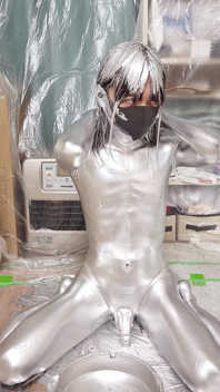 Cor do corpo prateado