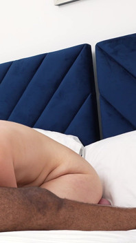 Busty British Babe Alora Lux Sloppy Interracial Blowjob and Creampie