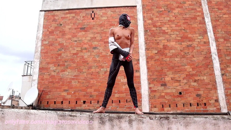 Magia Rosa: Niesamowita pajęczyna - odsłonięta - seks na zewnątrz