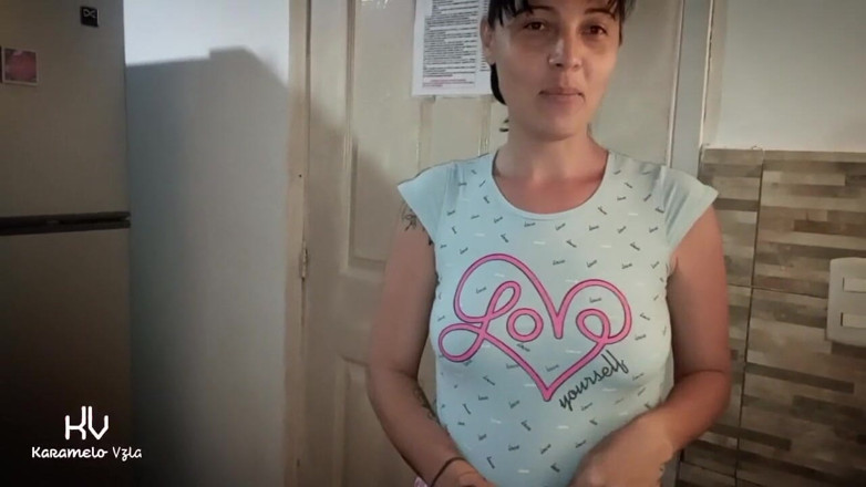 KarameloVzla: Cleaning Girl Catches Tenant Touching His Cock and She Offers...