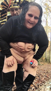 Dans poală în pădure a luat pecker lui Hard Boing