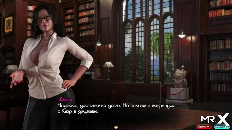 Mr Studio X: Treasure of Nadia - Blondýnka dostane péro do její těsné kundičky...