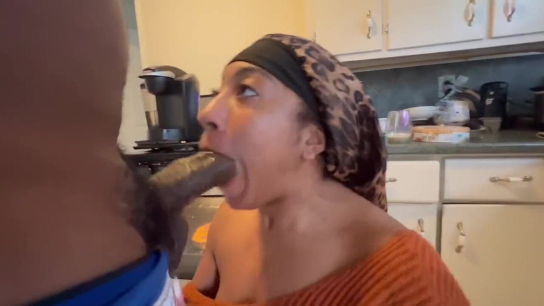 Fijii pornbox: Bbc kouření v kuchyni