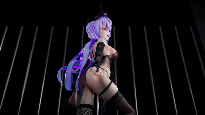 MikuMotion: Super butik [MMD] Succubus Ganyu Nicebody tarian