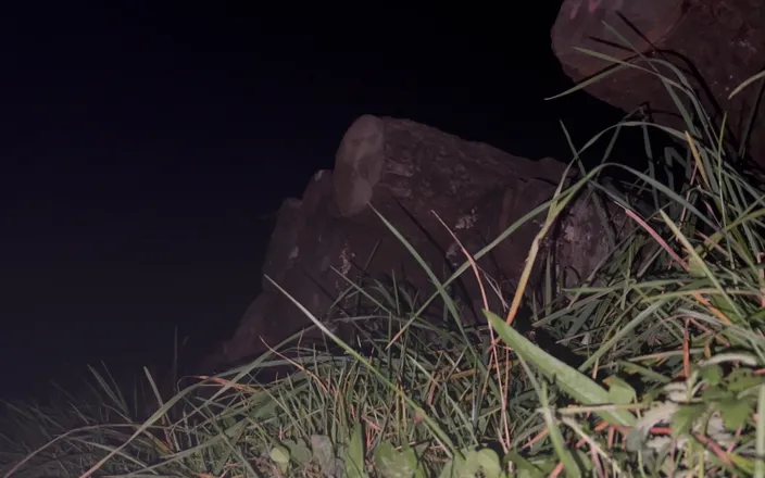 Apomit: Teen Boy Night Flash Near City in Pantyhose