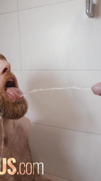 Pizza Night Gone Wild Into Pissing Mayhem Between Two Hairy Bros