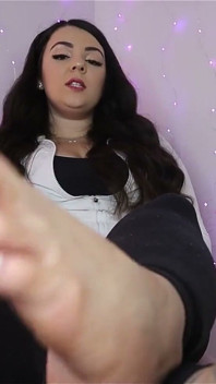 Sweaty Gym Foot