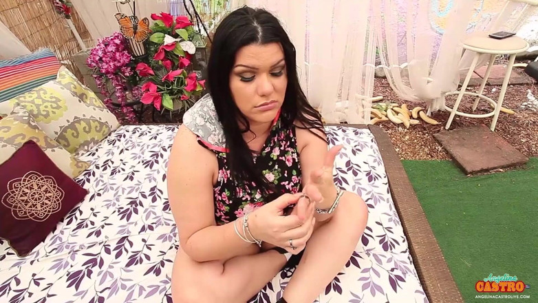 Angelina Castro: Cock workout for Latina Angelina Castro!