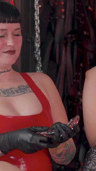 Good Girl Loves Being Bound for Mistress - Estim and Creamy Orgasm