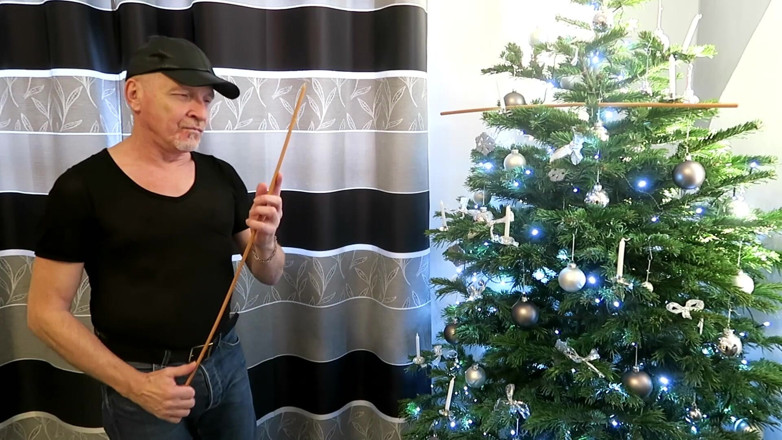 Master Drex: Christmas with stick
