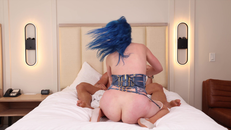 Alfiecinematic: Hot Blue Haired Babe Jewelz Blue Gets Her Hot Pussy...