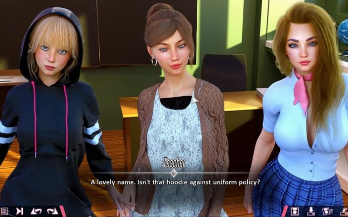 Miss Kitty 2K: 双作业第2集 - 第10部分- 错误的老师