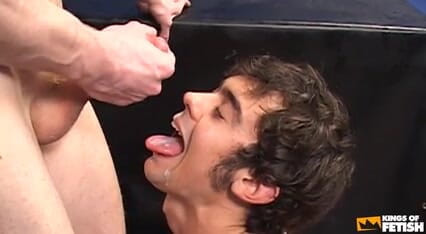 Gay Diaries: Guy sucks few dudes through glory hole before pounding a...