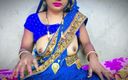 Bangala bhabhi: India del pueblo masturbándose y comiendo semen