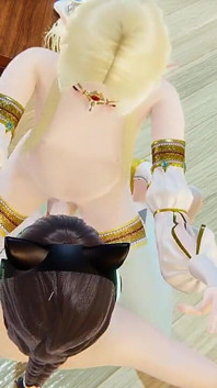 Femboy Yaoi - zarin cavalca il cazzo di shin cat femboy