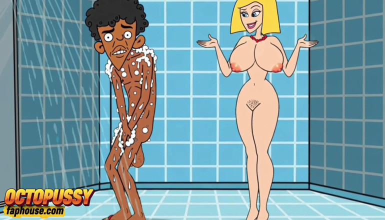 Octopussy Lovers Club: Mama vitregă înfometată de sex se alătură fiului ei vitreg la...