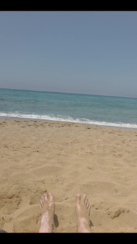 Red Beach in Crete