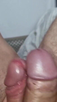 Cum-drenched Cocks, Femboy and Stepdaddy's Cocks Are Stuck Together From the Hot Cum Ejaculation!