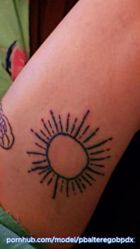 Tattooed Babe Self Tattoo POV Real Needle Play | Highest Tip Wins Next Design