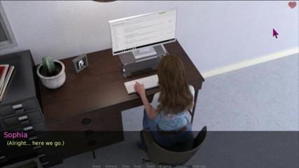 Visual Novels: A wife and stepmother part 17 - got out of the shower...