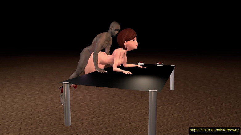 Misterj 3d Studio: 사무실 책상에서 헬렌 도기