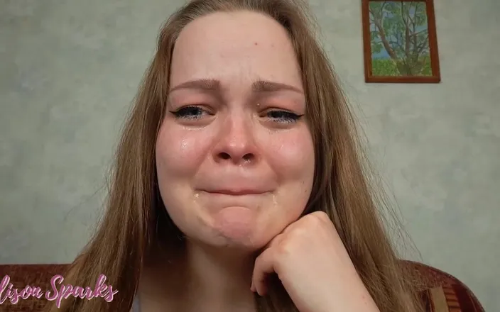Alison Sparks: Crying and sobbing