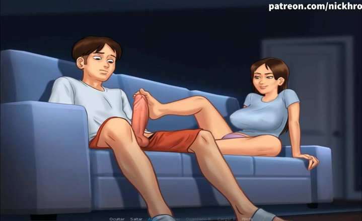 Cartoon Universal: Summertime Saga ตอน 101 - เย็ดแรงเจนนี่ (ซับสเปน)