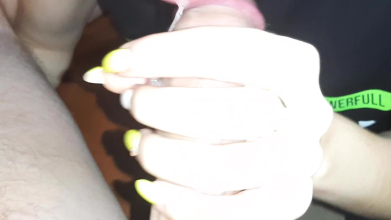 Sweet Hot mouth: Ošukal sladkou pusu této sexy blondýnky, plnou pusu spermatu