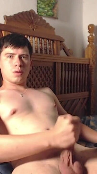 Büyük Pembe Bir Penis Latin Süt Döküyor