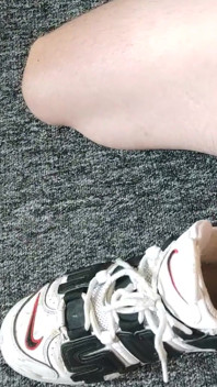 Cum in Nike Wearing a Mxhelmet