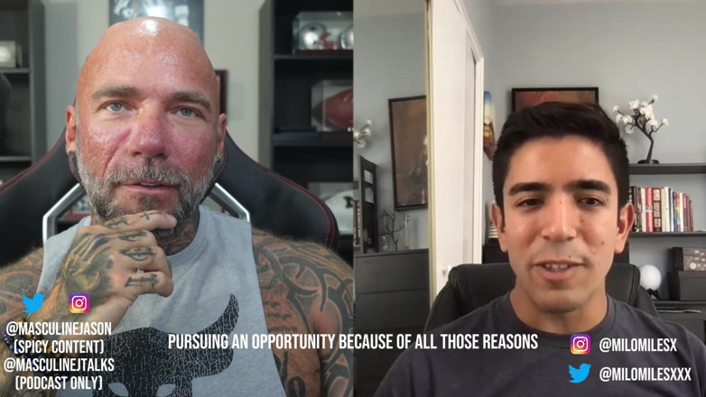 Raw and Uncensored with Masculine Jason: Porn Star Confessions - Milo Miles (episod 134)