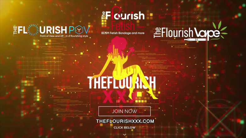 The Flourish XXX: Mitbewohner teilen 10-zoll-bbc zu dritt