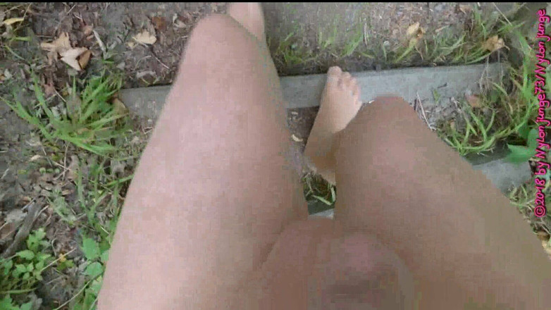 Carmen_Nylonjunge: एफएसएच लेंगेड के पास वॉल्डबर्ग पर चलना