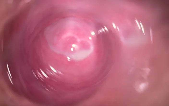 Mia Foster: Camera deep inside Mia's tiny creamy vagina