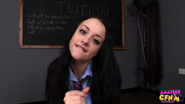 Amateur CFNM: Studentessa del college pov