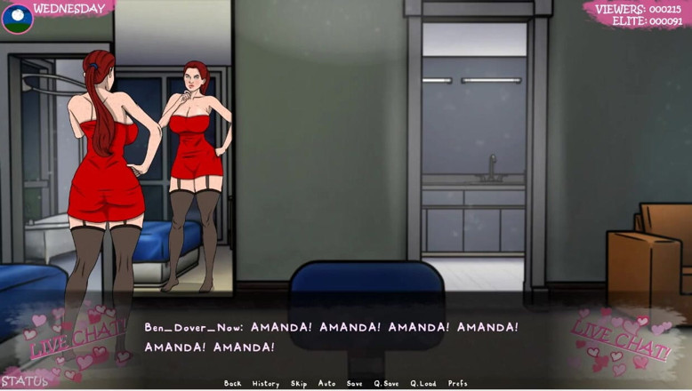 XXX Games Bunk: Thị trấn ham muốn - gameplay - nhập vai - webcam show 1