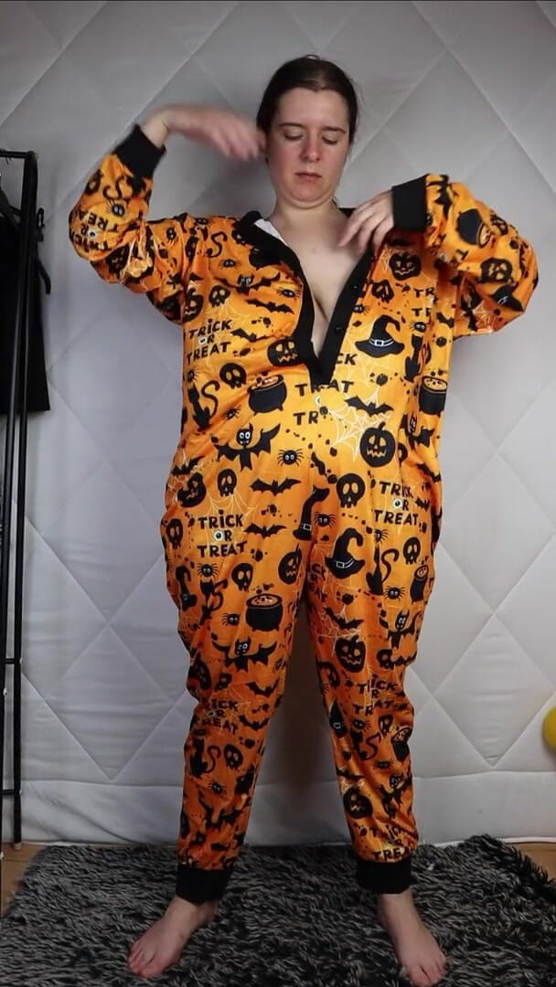 Lingerie Review: Pyjama halloween baru saya dari Shein