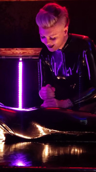 Inescapable bound orgasm