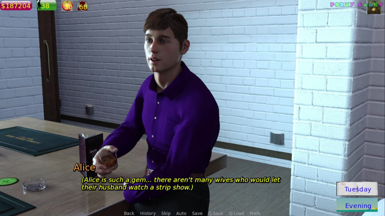 Porny Games: 슬로우 브린 게임으로 원더랜드의 앨리스 - 노부부와 남자를 돌림빵, 내 여친은 포르노 스타, 처음으로 BBC 14