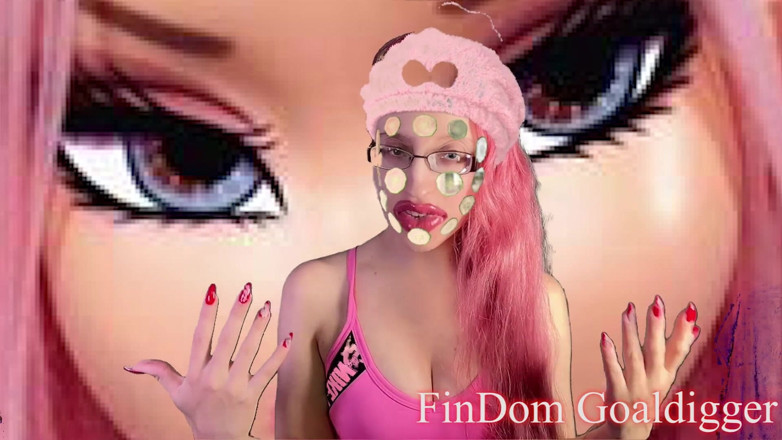 FinDom Goaldigger: Vagabunda beleza transformação