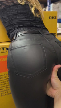 Beautiful Leather Ass
