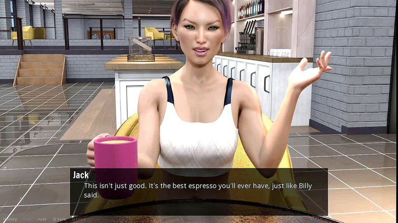 Dirty GamesXxX: Ein mann für alle: wildes mädchen im café - ep. 14