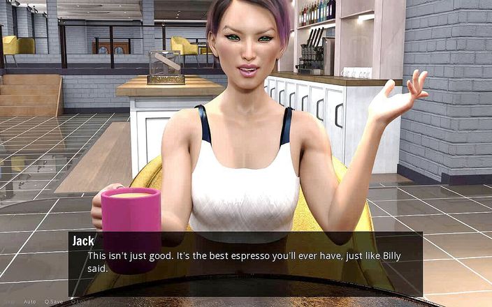 Dirty GamesXxX: Un uomo per tutti: ragazza selvaggia nella caffetteria - ep. 14