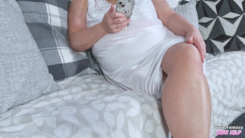 BBW_Wife: Pantat besar saya dalam seluar dalam nenek besar (bini MILF amatur...