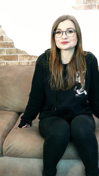 German Scout - German Small Glasses Student Tiny Emily Pick up and Talk to Casting Fuck