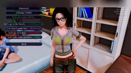 3DXXXTEEN2 Cartoon: Threesome with an elf and a robot. 3D porn cartoon sex