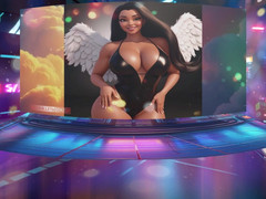 VR-Backalleytoonz: Corpi angelici spessi e grandi rotondi ricaricati