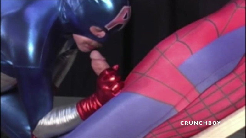Crunch Boy: sex s fetišem clotchs super hrdina
