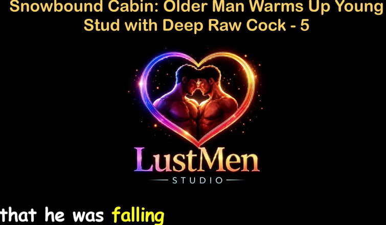 LustMen: Anglický audio gay sexuální příběh - snowbound kabina Starší muž zahřívá...
