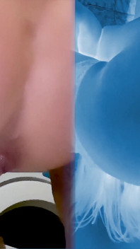 Drenaggio Dello Sperma 8. MILF Francese Sgocciola La Sborra in Bagno! Progettazione a Raggi X.